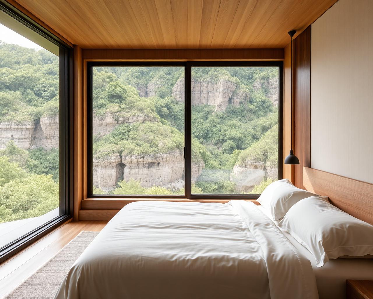 Suite interior with canyon view